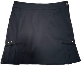 EP NY Black 18” Pleated Golf Skort Size 4 MSP$89
