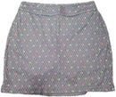 Greg Norman 17” Navy & White Hexagon Print Golf Skort Size S MSP$79-1