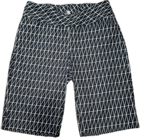 New Tail Activewear Women's Black Geo Golf Shorts Size 6 MSP$75
