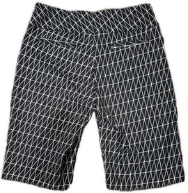 New Tail Activewear Women's Black Geo Golf Shorts Size 6 MSP$75 - 0