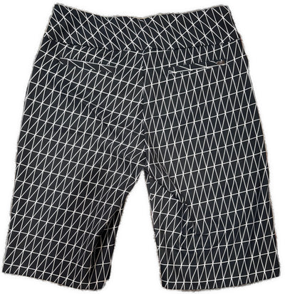 New Tail Activewear Women's Black Geo Golf Shorts Size 6 MSP$75 - 0