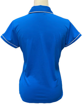 Adidas Women's Bright Blue Polo Size M - 0