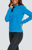 New Tail Activewear Mykonos Blue Pullover-3