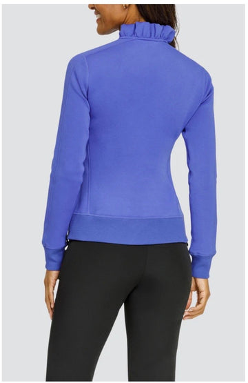 New Tail Activewear Condoleezza Deep Ocean Pullover - 0