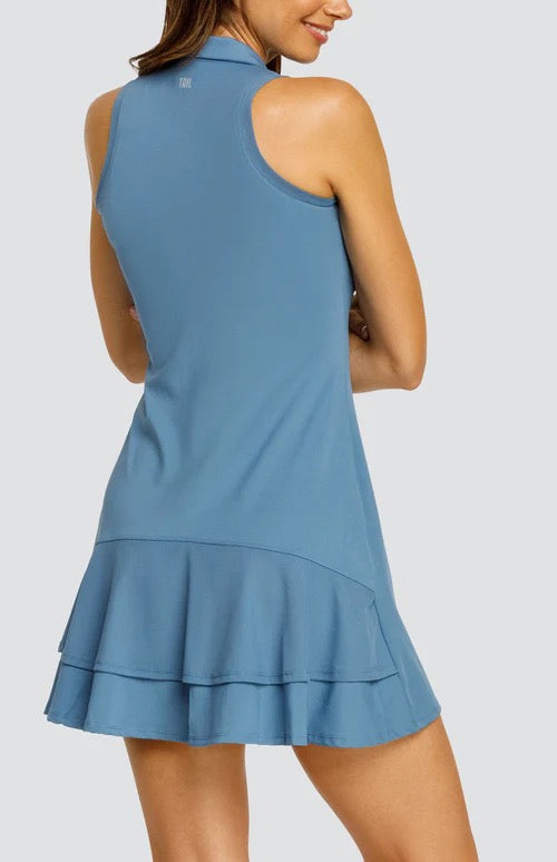 New Tail Activewear Suella 34" Dress - Copen Blue MSP$105