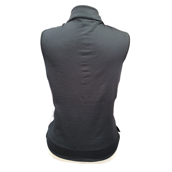 Chase 54 Pale Pink & Gray Mesh Sleeveless Top w/ Logo Size L