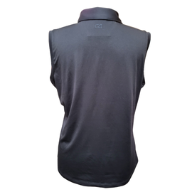 Cutter & Buck Women's Navy Sleeveless Golf Polo w/ Logo Size XL - 0