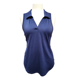 New Jofit Women's Navy Tech Cut Away Golf Polo Size XL MSP$72