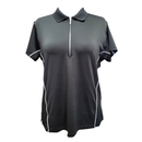Peter Millar Women's Black Golf Polo w/ White Trim Size XL MSP$92-1