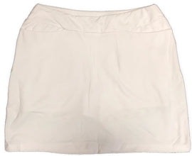 New Taylor Jordan 17.5" Solid White Golf Skort MSP$85