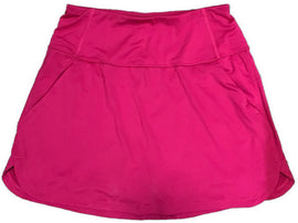 New Women's Puma PWRMESH 15" Golf Skort Dark Pink Size S MSP$70
