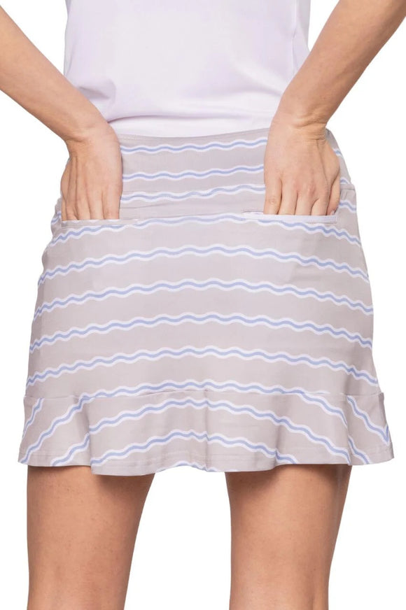 New Golftini Waverunner Print Golf Skort Size L (Long) MSP$128