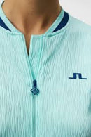 New J.Lindeberg Leonor Mid Layer Jacket Aruba Blue Size XL MSP$135-2