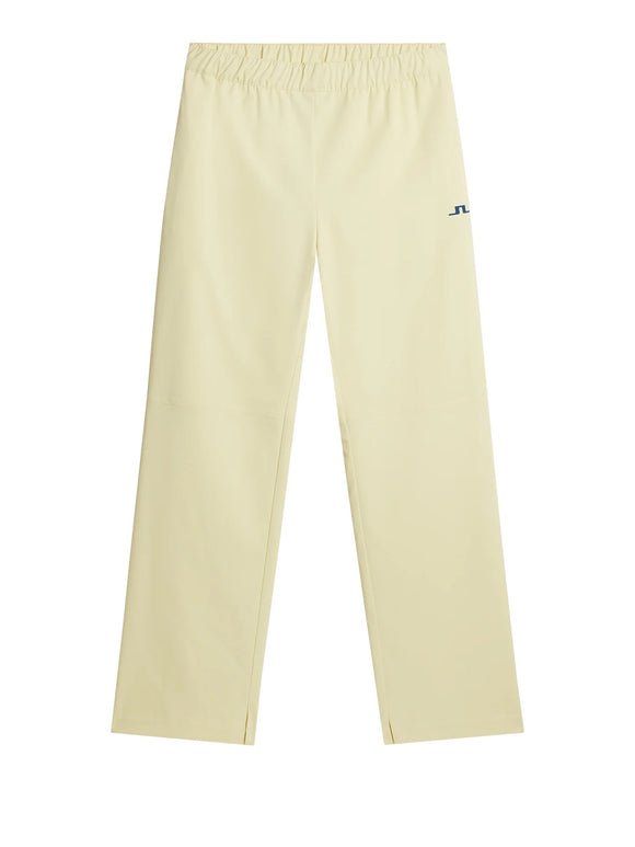 New J.Lindeberg Women's Fiona Pull-on Golf Pant - Wax Yellow Size L MSP$165