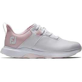 New Women's Footjoy ProLite Golf Shoes White/Pink Size 9.5 MSP$100