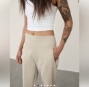 New Athleta Tan Endless High Rise Straight Ankle Pant Size 12 Tall  MSP$109-2