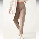 New Athleta Taupe Endless High Waist Cargo Travel Pant Size 12 T MSP$129-4