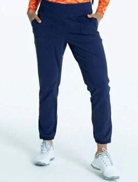 Kinona Women's Navy Tailored & Trim Golf Jogger Size M MSP$149