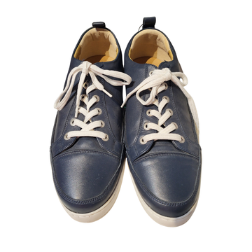 Duca del Cosma Navy Blue Leather Spikeless Golf Shoes Size 9 MSP$250