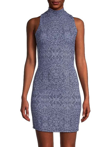 New Greyson Navy Sleeveless Labyrinth Nova Golf Dress Size S MSP$220