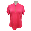 Tail Hot Pink 1/4 Zip Funnel Polo Size XL MSP $89-1