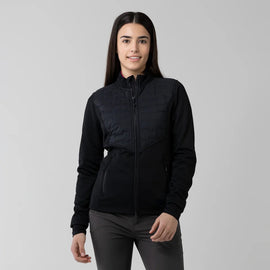 New Levelwear Women's Black Control Golf Jacket Size M MSP$140