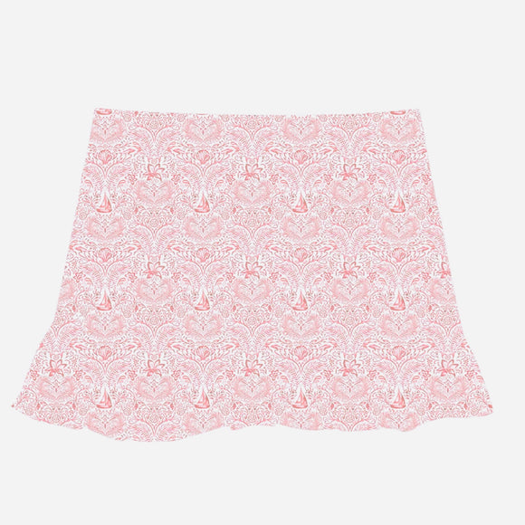 New Scales Women's 12 Knots Court Love Skort - Coral Size S MSP$75