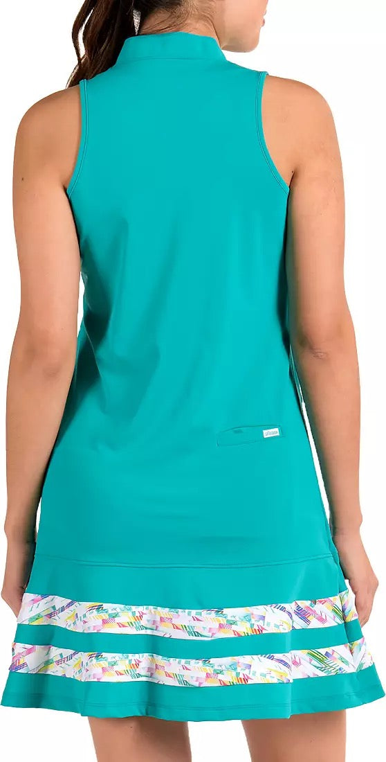 New Swing Dish Love Josie Teal Golf Dress Size XL MSP$95