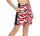 Tail Activewear Angela Pull-on Golf Skort- Deco Wave Size L MSP$97-1