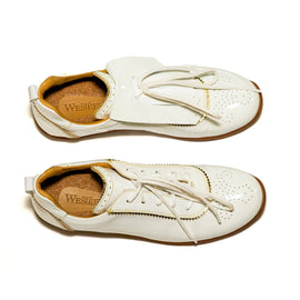 WesTees Marilyn White/Gold Golf Shoes Size 9 MSP$299 - 0