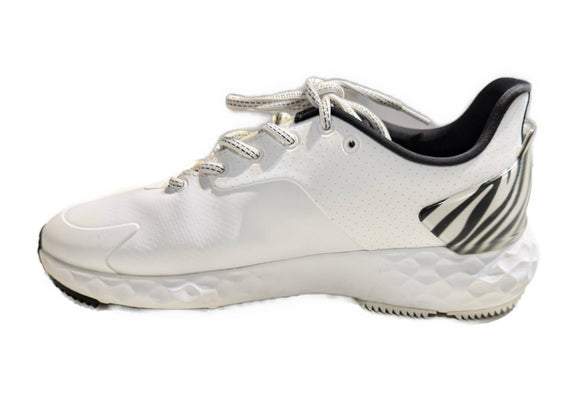 G/Fore Women's MG4+ White Perforated Zebra Accent Golf Shoes Size 9 MSP$225