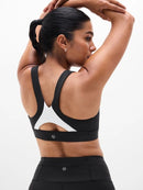 New Athleta Black Interval Colorblock Bra Size S MSP$55-3