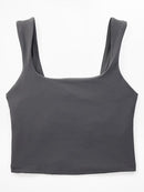 New Athleta Transcend Square Neck Crop Bra -Shadow MSP$55-1