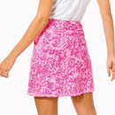 Lilly Pulitzer Luxletic Maryana Golf Skort Pink Blossom Foxy Llama Size S MSP$98-2