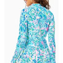 Lilly Pulitzer Cassi Popover in BLue Ibiza Cabana Cocktail Size XS MSP$128-2