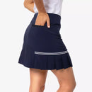 New Golftini Women's Navy Blueberry Pleated Skort Size 8 MSP$125-1