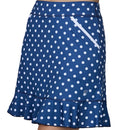 Sofibella Navy & White Polka Dot Golf Skort Size L MSP$84-1