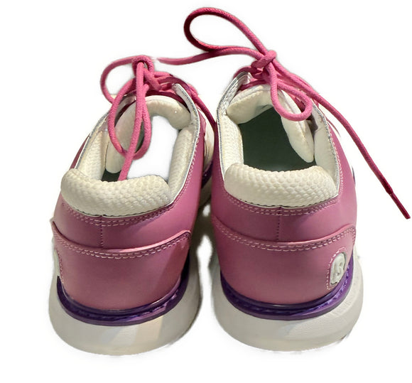 Stroll Golf Women's White & Fuchsia Classic Golf Shoes Size 9 MSP$150