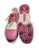 Stroll Golf Women's White & Fuchsia Classic Golf Shoes Size 9 MSP$150-3