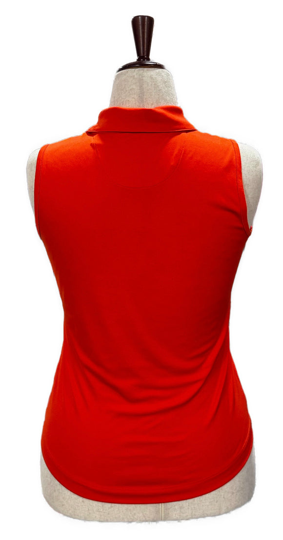 EP Pro Orange Women's Sleeveless Golf Top Size S
