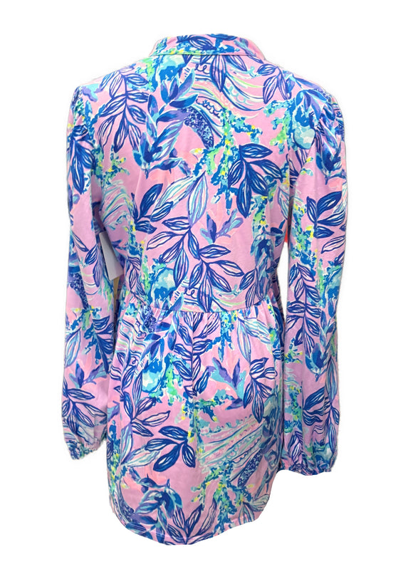 Lilly Pulitzer Winona Knit Tunic -Lilac Rose Just A Lil Jelly Size S MSP$118