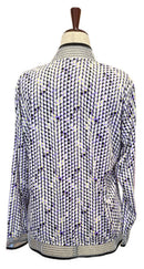 Tail 360 Women's Purple, WHite & Black Print Jacket Size XL-2
