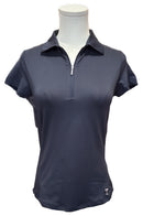 Golftini Solid Short Sleeve Polo Size XS - Navy MSP $98-1
