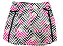 Tail White Label Black, Pink & White Chevron Golf Skort Size L-1