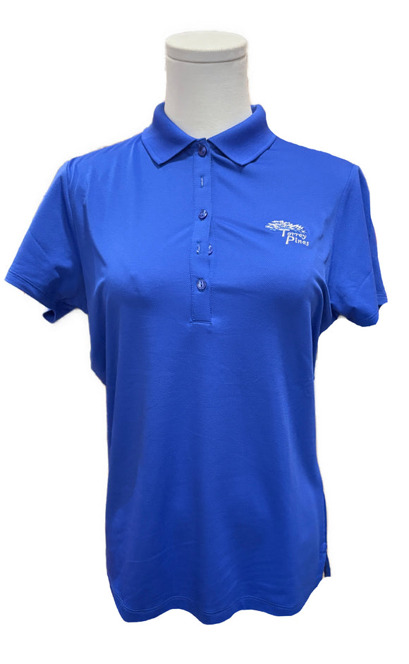 Callaway Royal Blue Short Sleeve Woman's Polo