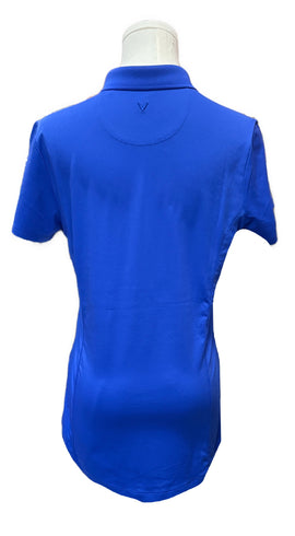 Callaway Royal Blue Short Sleeve Woman's Polo - 0