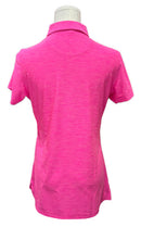 Peter Millar Hot Pink Heather Women's Golf Polo Size S-2