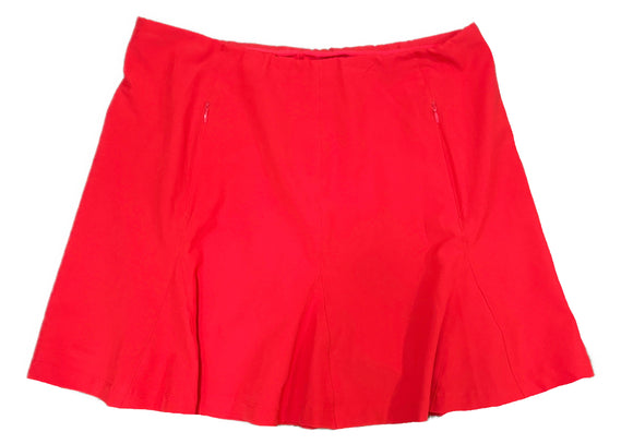 Tail Activewear Red Flounce Pull-on Golf Skort Size 14 MSP$98