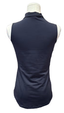 Golftini Solid Sleeveless Polo Size XS MSP $98-4