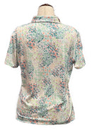 Bad Birdie Women's Floral Golf Polo w/ Pinehurst Logo Size XL MSP$78-2